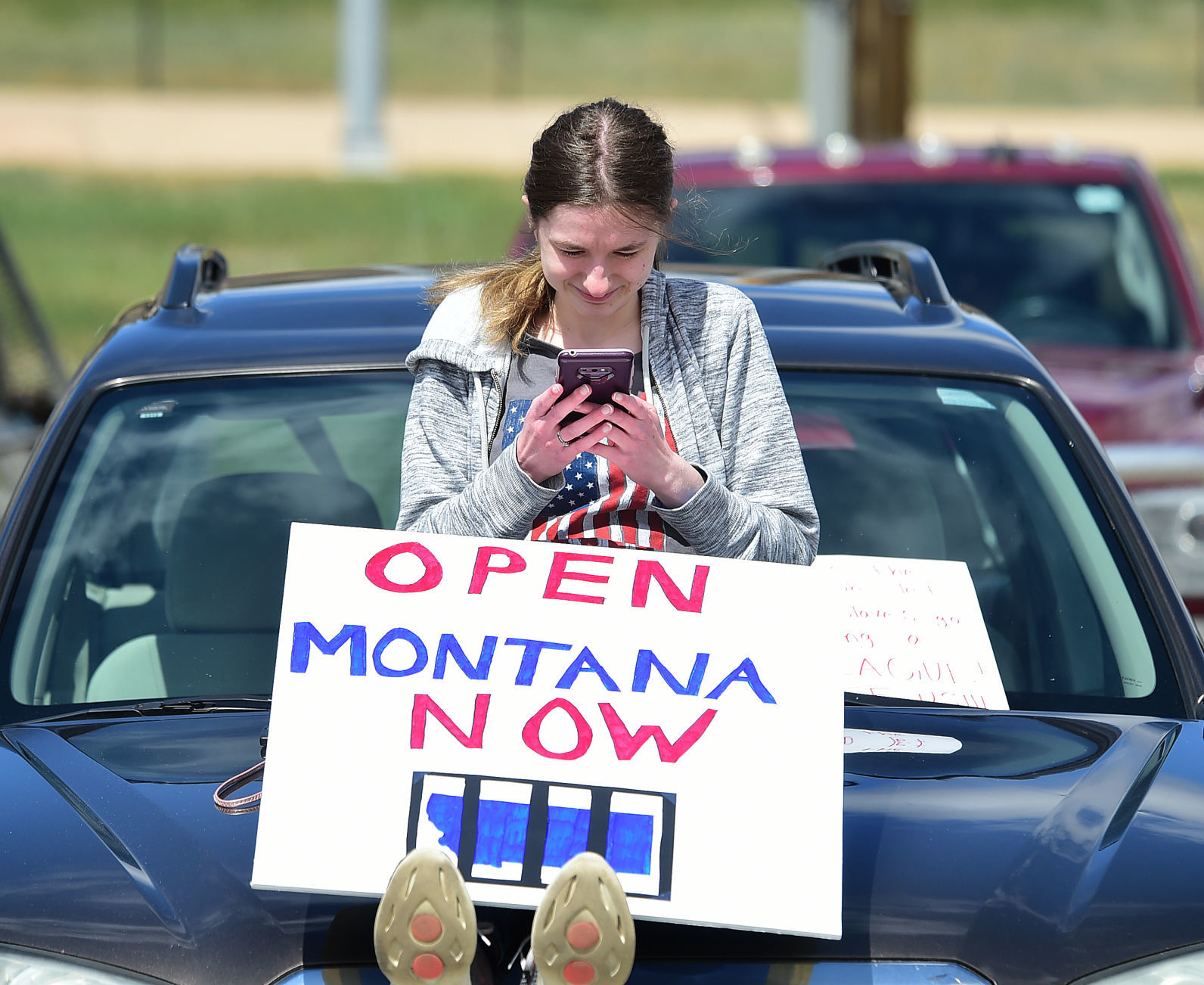 Prayer and protest at MetraPark